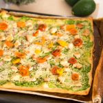Pizza Avocat Poulet | Cahier de gourmandises