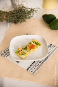 Pizza Avocat Poulet | Cahier de gourmandises