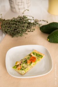 Pizza Avocat Poulet | Cahier de gourmandises