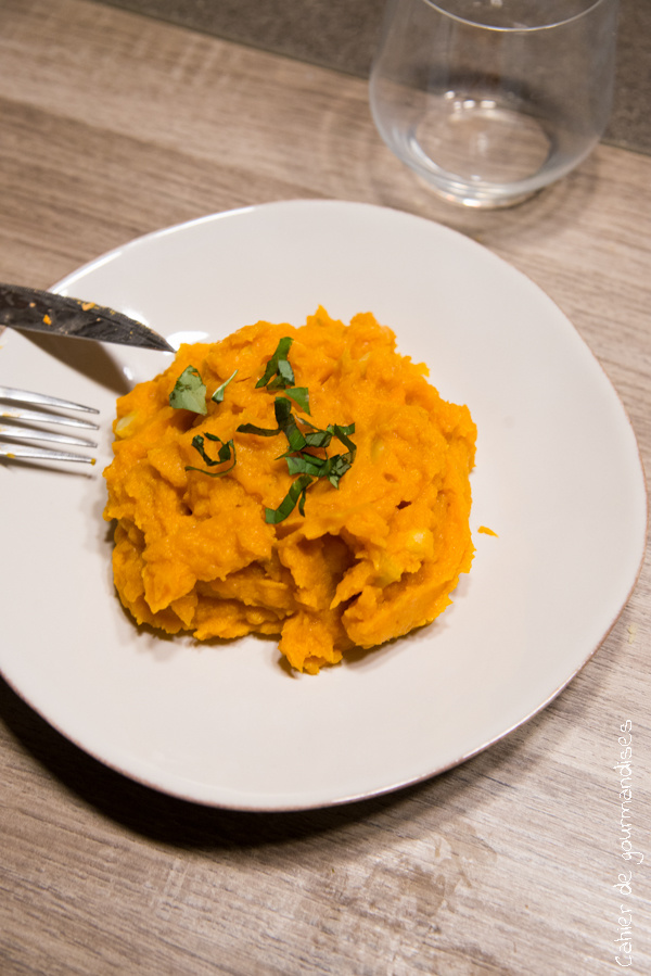 Purée patates douce et carottes | Cahier de gourmandises