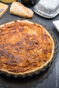 Quiche navets lardons | Sobriété et gourmandises