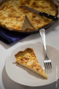 Quiche carottes crabes | Cahier de gourmandises