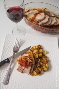 Roti de porc à la tomate | Cahier de gourmandises