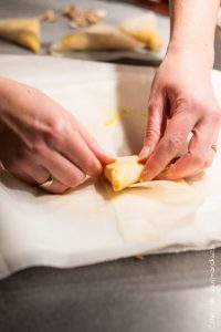 Samoussa carottes et noisettes | Cahier de gourmandises