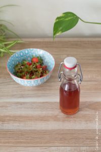 Sirop de queue de fraises | Cahier de gourmandises