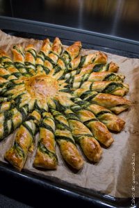 Soleil aux épinards | Cahier de gourmandises