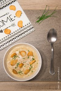 Soupe poireaux chou romanesco | Cahier de gourmandises