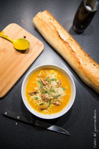 Soupe de potimarron | Cahier de gourmandises