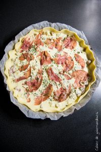 Tarte Raclette Champignons | Cahier de gourmandises