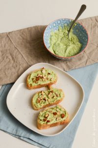 Tartine avocat fromage | Cahier de gourmandises